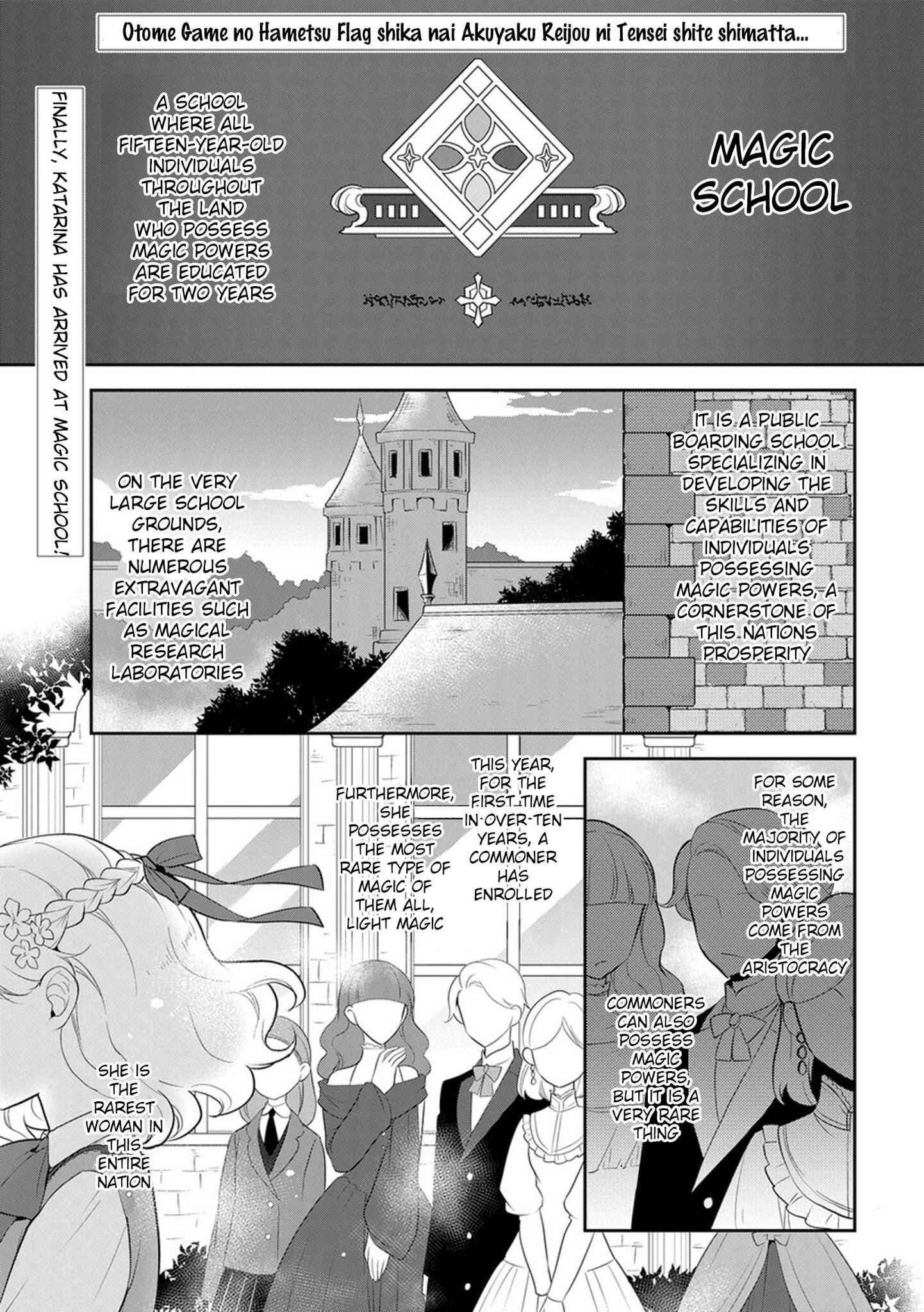 Otome Game No Hametsu Flag Shika Nai Akuyaku Reijou Ni Tensei Shite Shimatta... Chapter 8 2